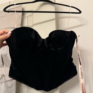 HOUSE OF CB Velvet Corset